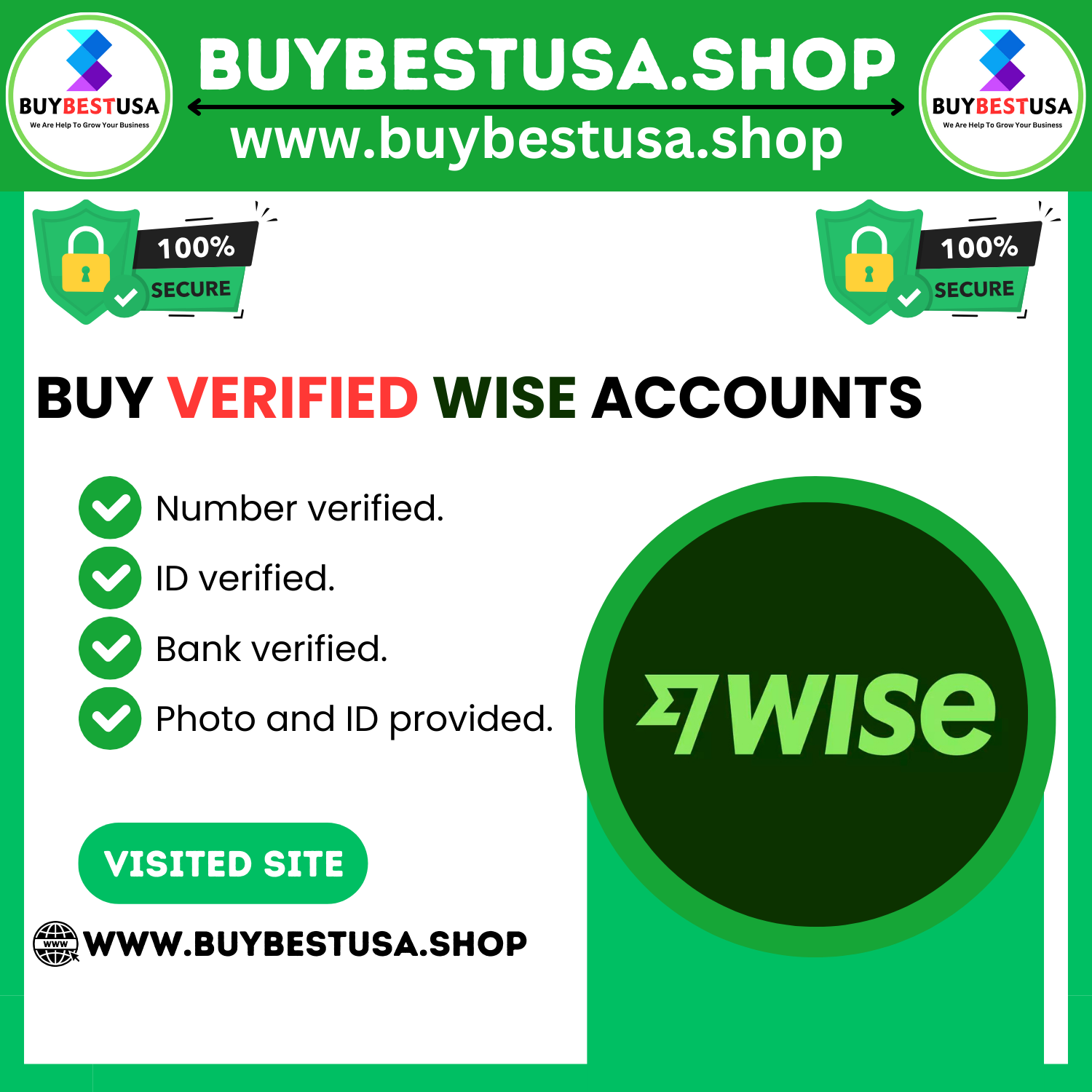 Buy Verified Wise Accounts | Hassle-Free Online Transaction