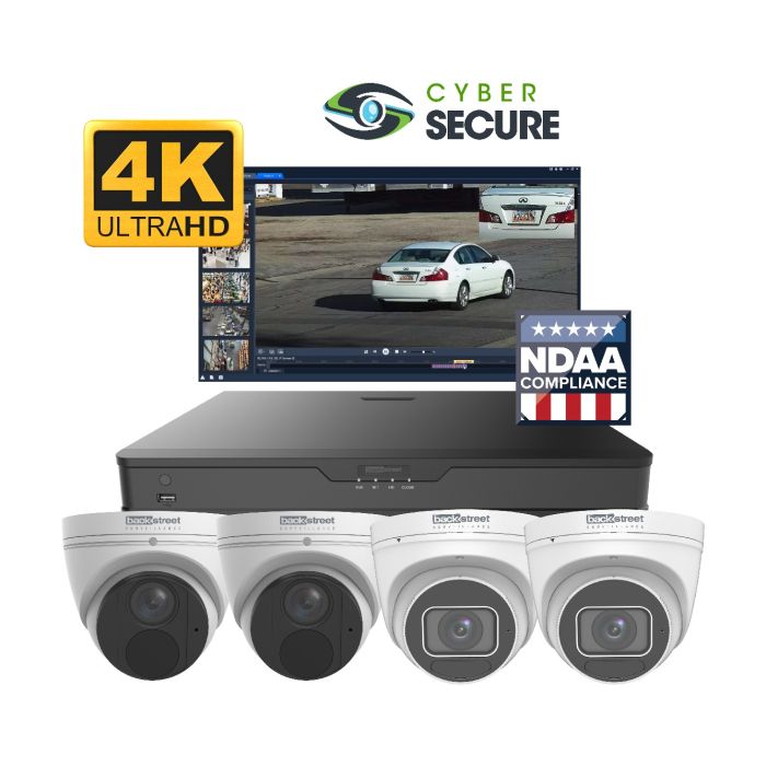 4K Outdoor Security Camera for Smart City Surveillance - Backstreet