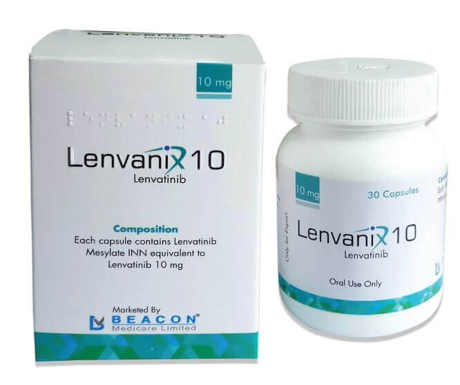 Lenvanix 10mg Capsules Price: Buy Lenvanix, Uses, Dosage | Magicine Pharma