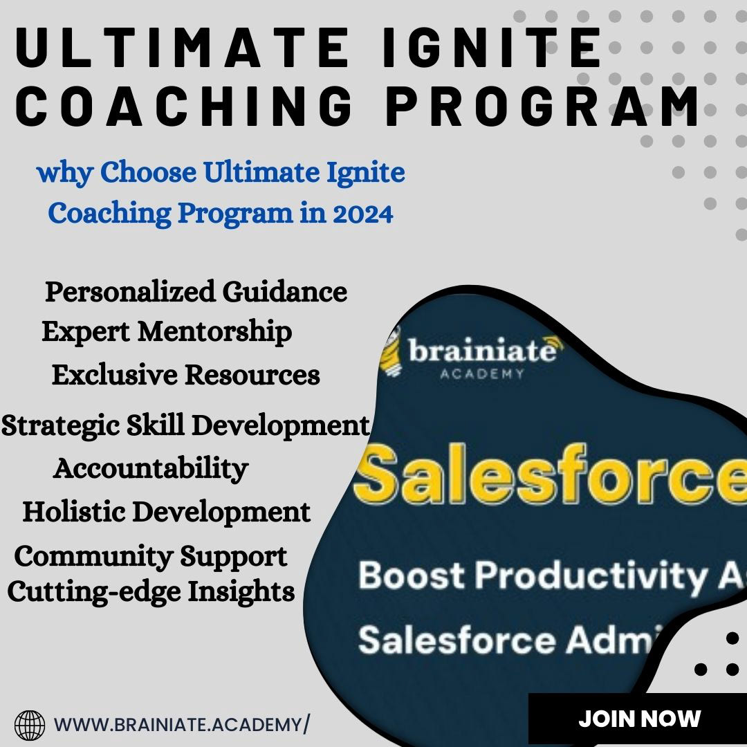 Ultimate Ignite Coaching Program-Brainiate Academy