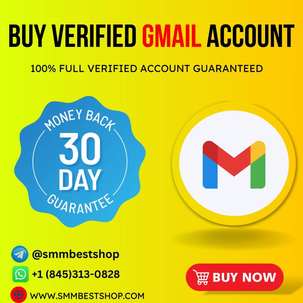 Buy Verified Gmail Accounts-100% Active New/Old Gmail Account