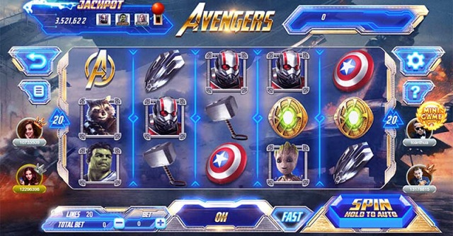 Slot game Avengers - Hướng dẫn cách chơi Avengers tại mọi cổng game