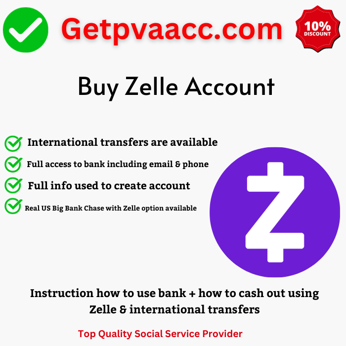 Buy Verified Zelle Accounts-100% US verified, And Safe