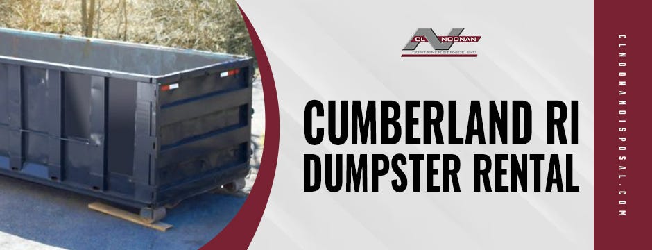 Top 5 Environmental Benefits of Proper Cumberland, RI Dumpster Rental Services | by Clnoonandumpster | Jan, 2024 | Medium