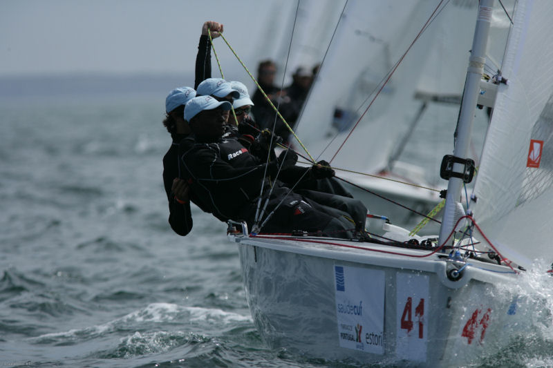 Laser SB3 World Championships in Cascais, Portugal - Day 2