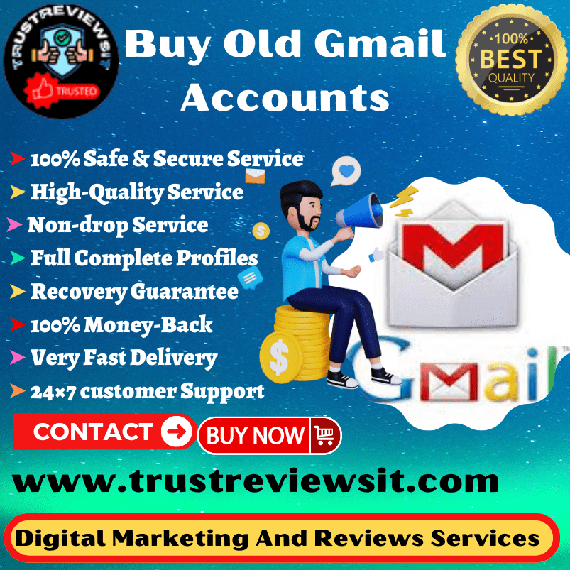 Buy Old Gmail Accounts - 100% USA, UK, CA Cheap 1$