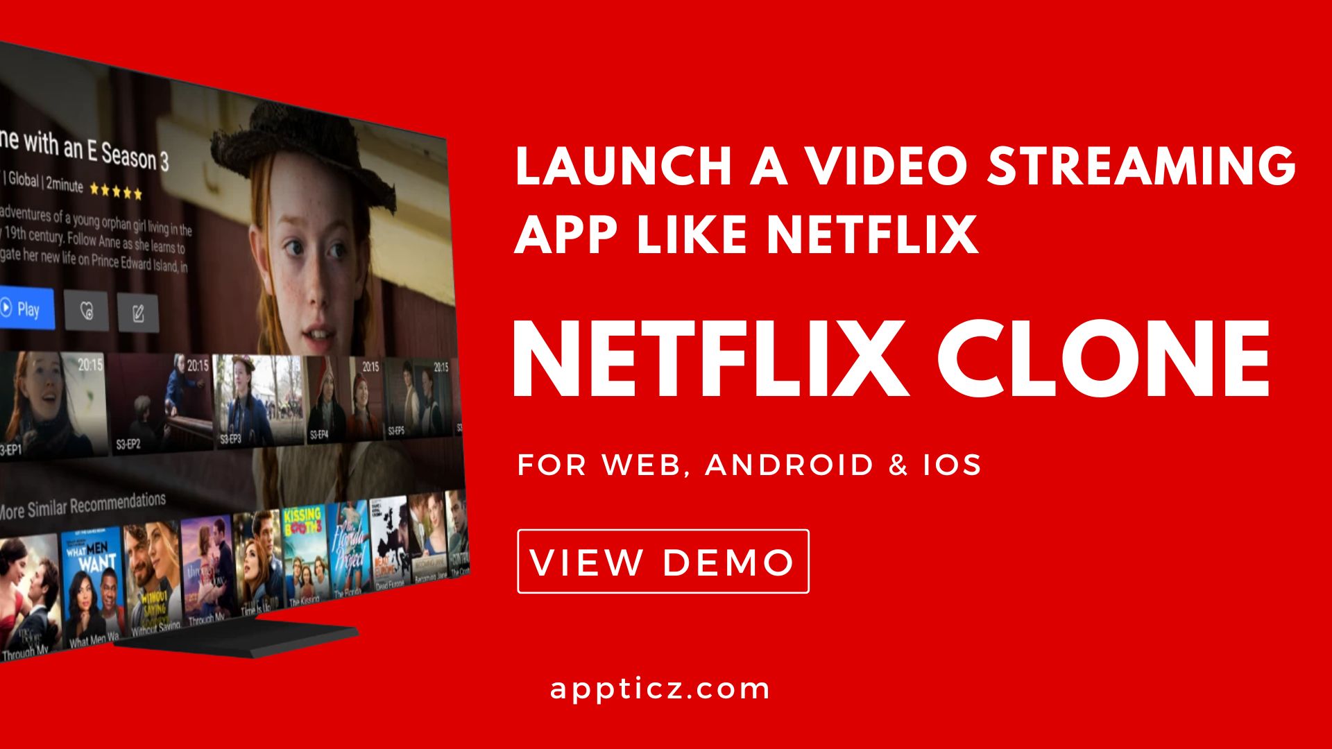 Create a Video Streaming App like Netflix