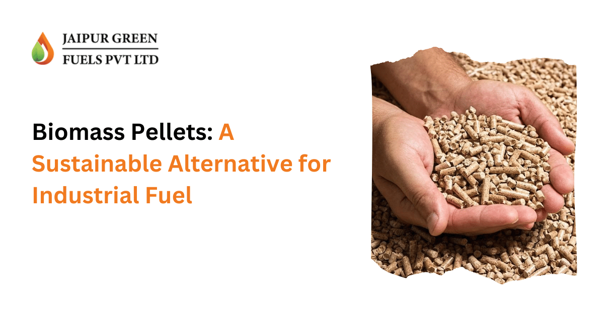 Biomass Pellets: A Sustainable Alternative for Industrial Fuel - Jaipur Green