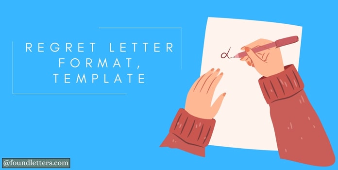 Regret Letter Format | Sample Regret Letter Template — Sample Letters