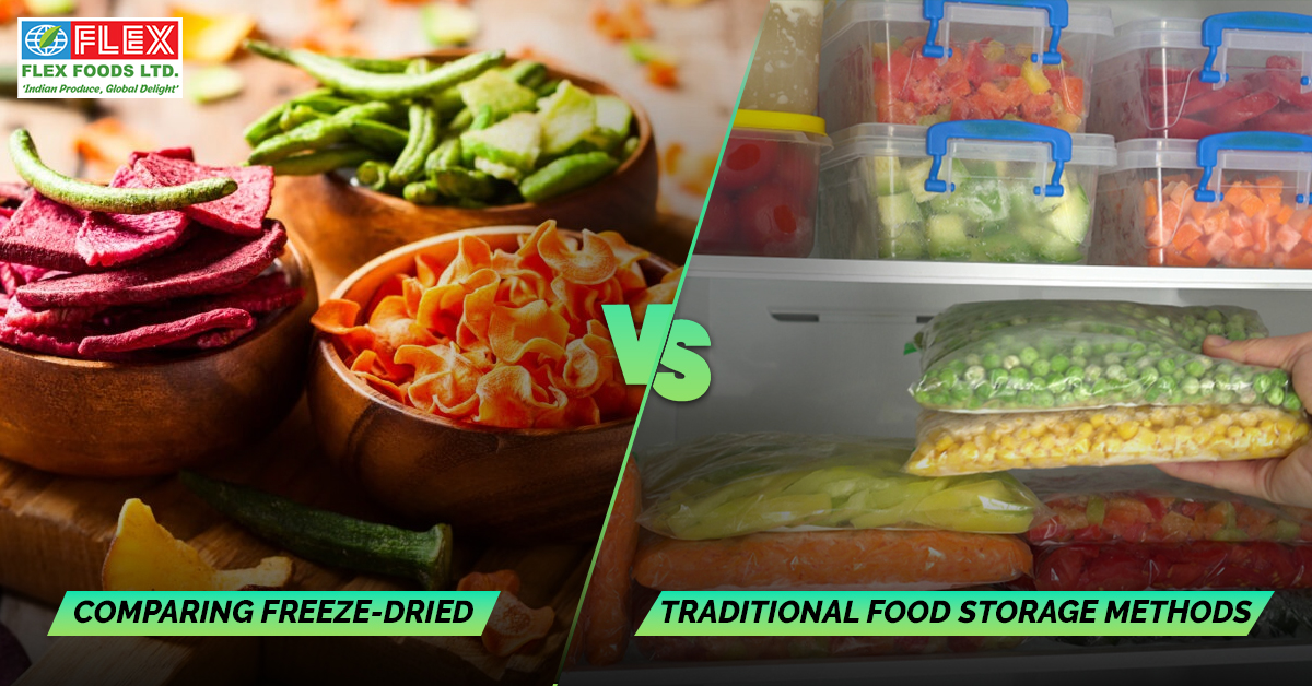 Freeze-Dried vs. Traditional Food Storage Methods Unveiled