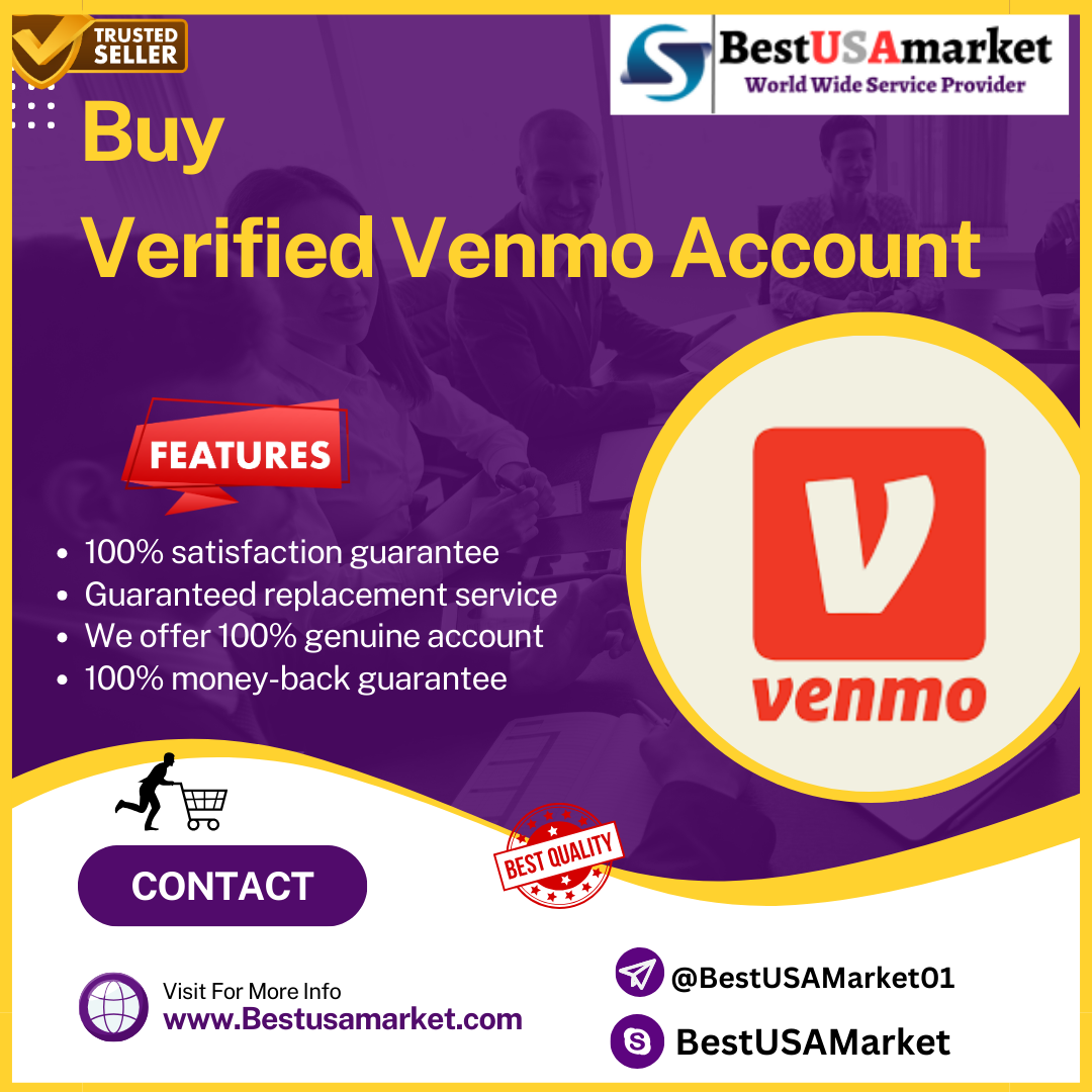 Buy Verified Venmo Account -USA,UK,CA Verified