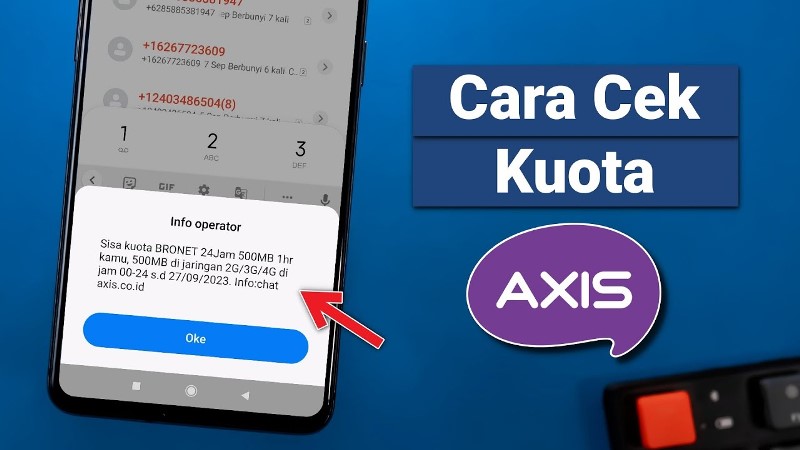 2 Cara Cek Kuota Axis Internet, Beli Paket yang Baru Mudah Pol