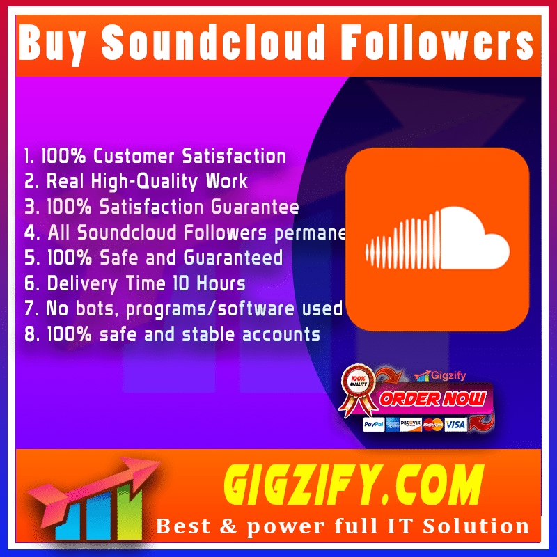 Buy Soundcloud Followers - gigzify