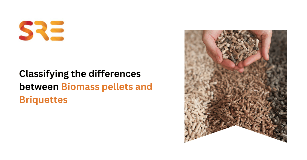 Classifying the differences between Biomass pellets and Briquettes - Shreeji Renewable Energies