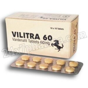 Vilitra 60 mg Vardenafil Tablet: Price, Uses, Dosage & Side Effect