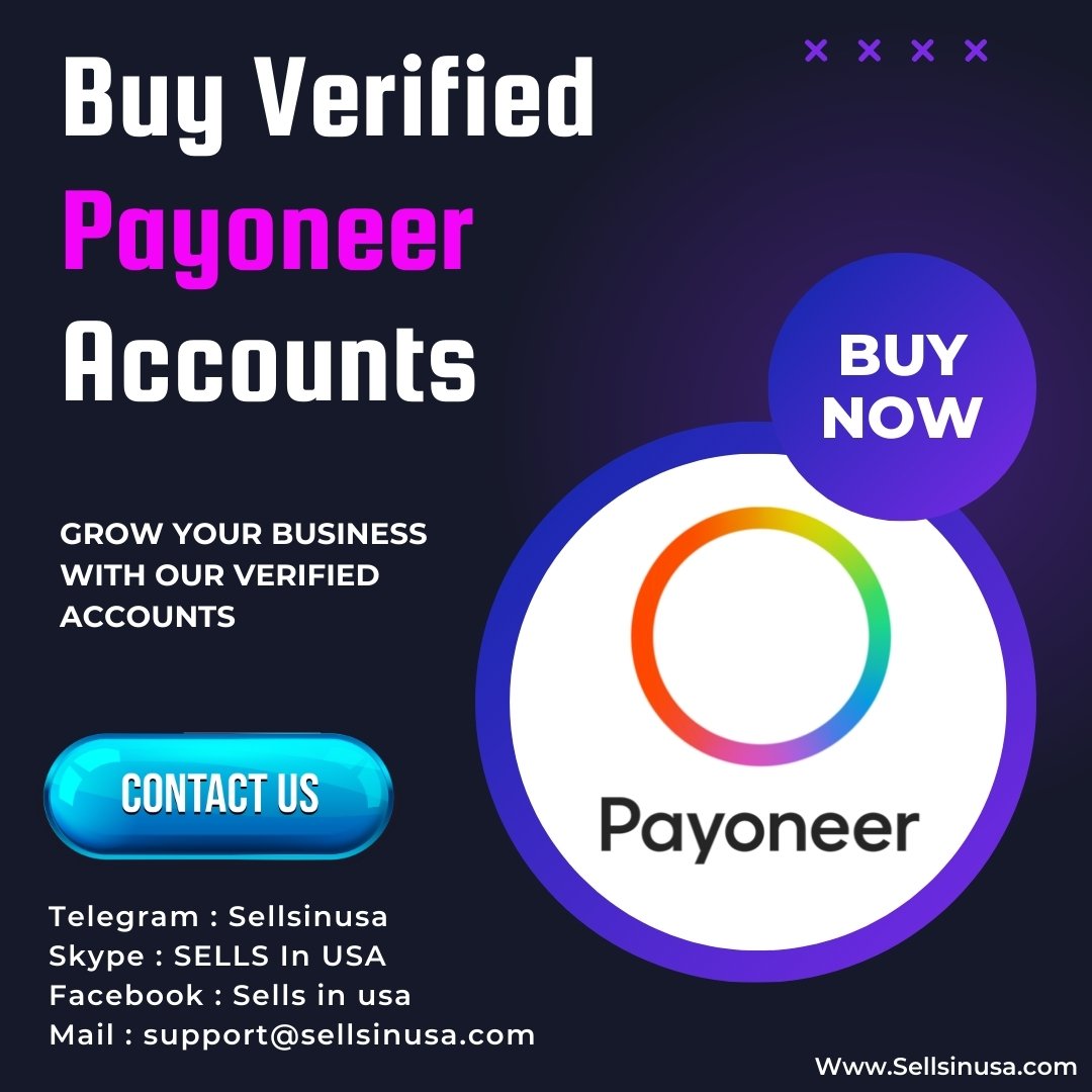 Buy Verified Payoneer Accounts-100% Active & Full Verified
