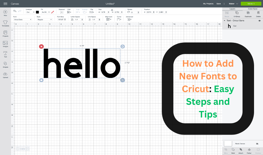 How to Add New Fonts to Cricut: Easy Steps and Tips