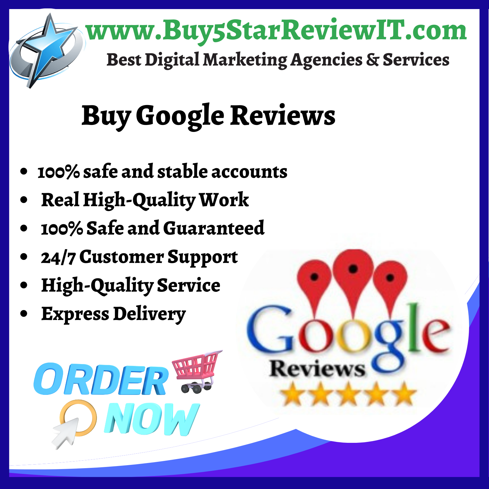 Best Site Buy Google Reviews | 100% Safe, Permanent, Cheap