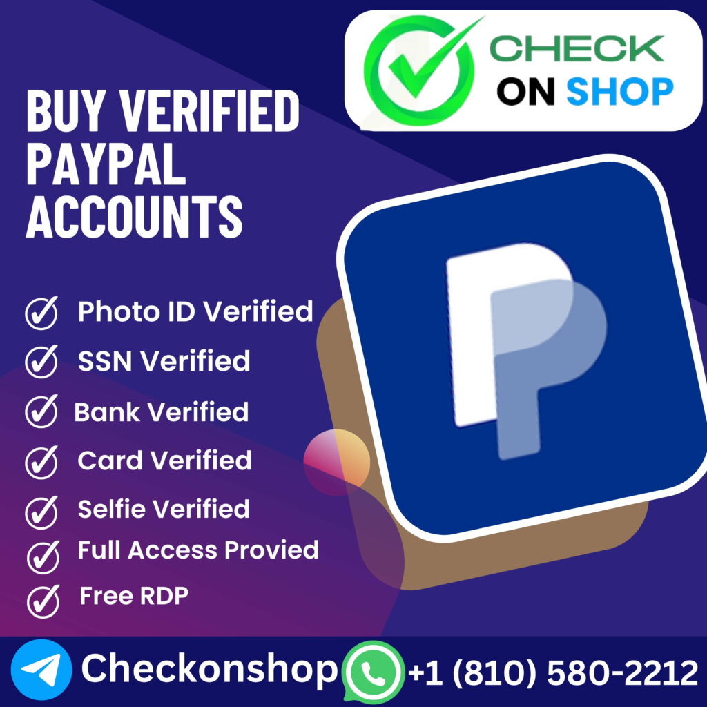 Buy Verified PayPal Accounts Reliable - 100% Business Perso