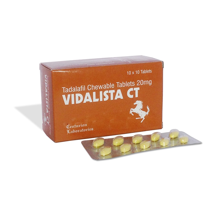 Vidalista CT 20 Pills - Improve Your Intimacy Power