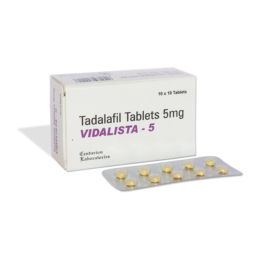 Vidalista 5 Medicine - Booster Drug For Your Satisfying Sexual Intercource