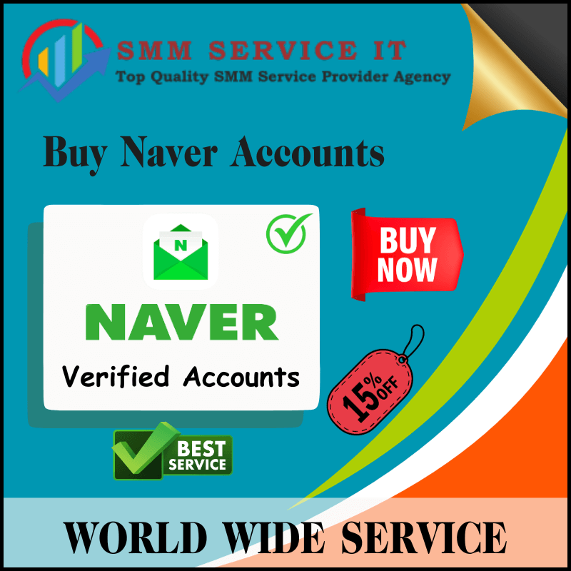 Buy Naver Accounts - 100% Email & Number Verified