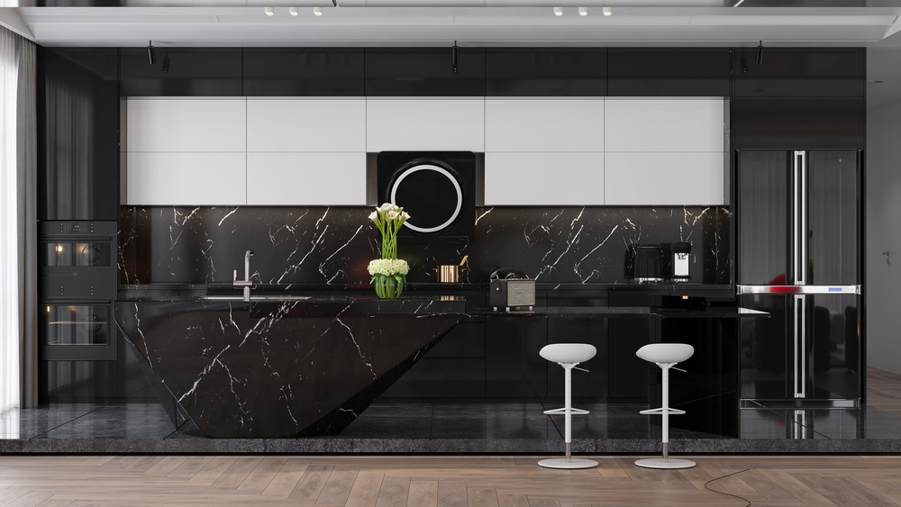Exploring the Design Potential of Calacatta Viola Marble in Kitchen Spaces