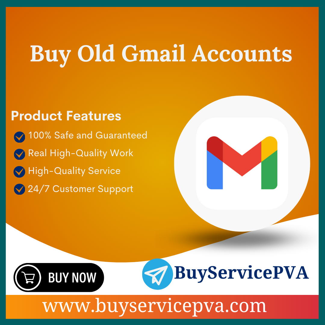 Buy Old Gmail Accounts - BuyServicePVA