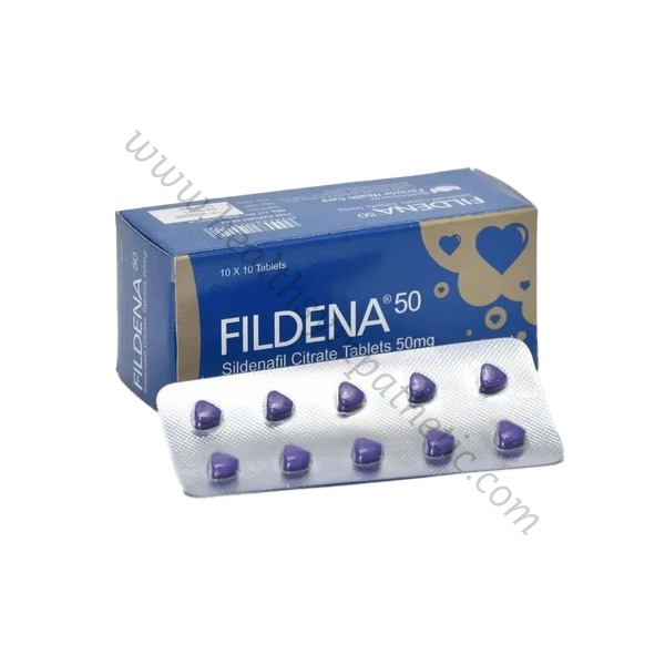 Buy Fildena 50 mg : Most Effective ED Pill with Sildenafil