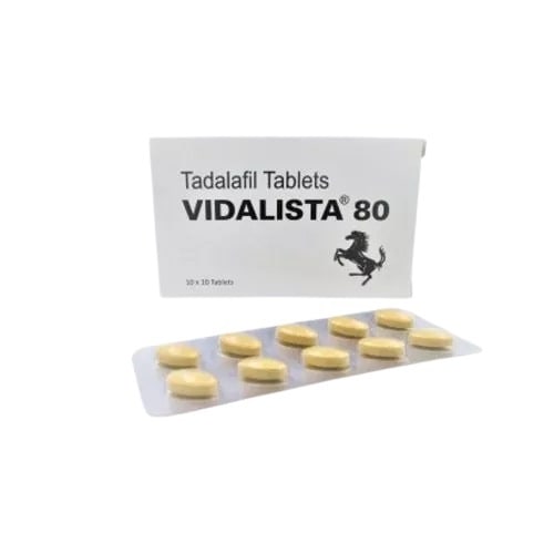 Vidalista 80 mg Pill Can Help Improve ED