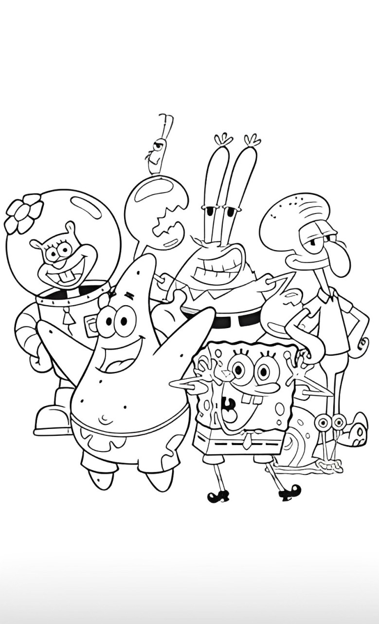 Cartoons Coloring Pages Online For Kids!