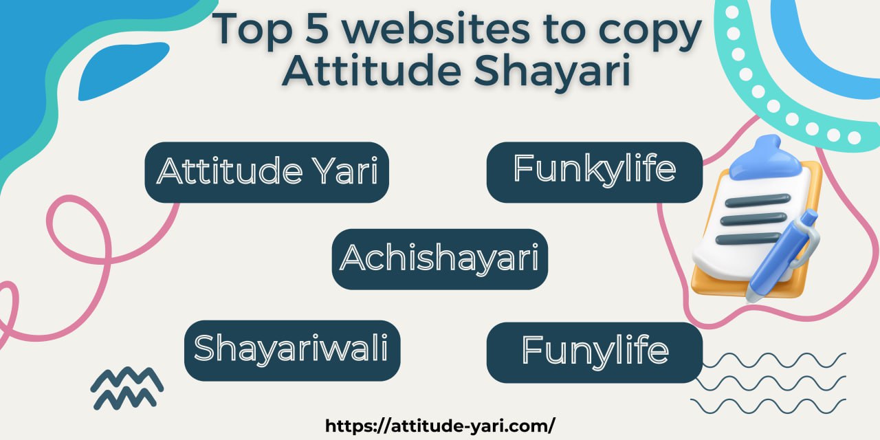 Top 5 Websites To Copy Attitude Shayari For Your Bio