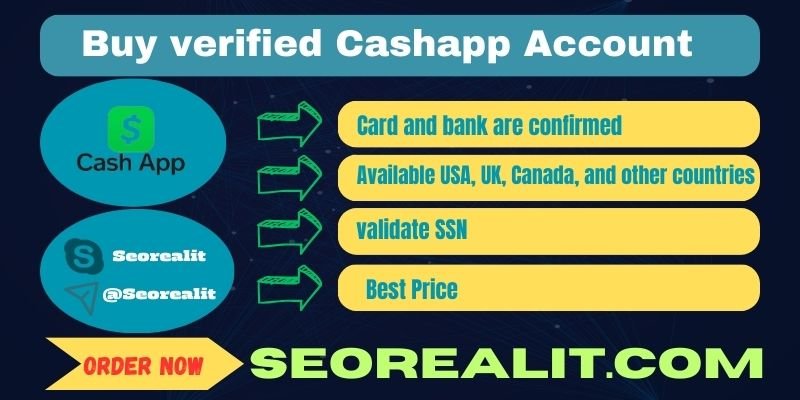 Buy verified Cashapp Account - SEOREALIT