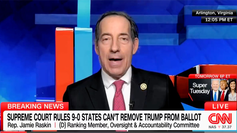 Watch: House Democrats to ‘Revive Legislation’ to Force Trump Off the Ballot in Wake of SCOTUS Ruling
