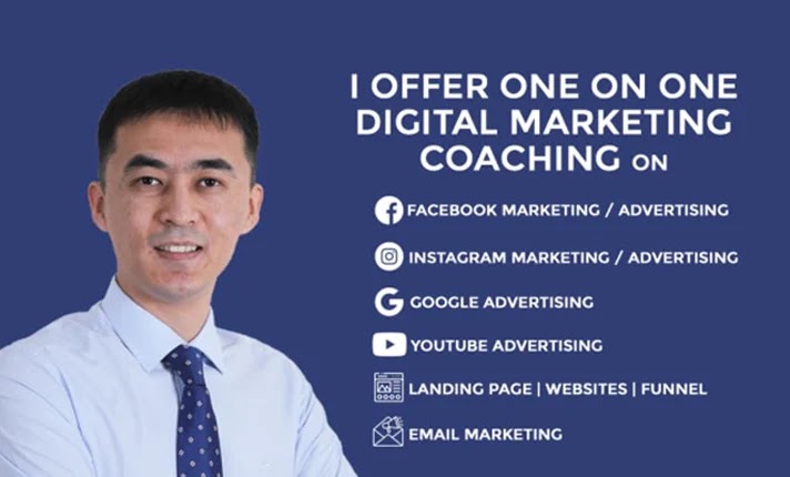 I will coach you on digital marketing