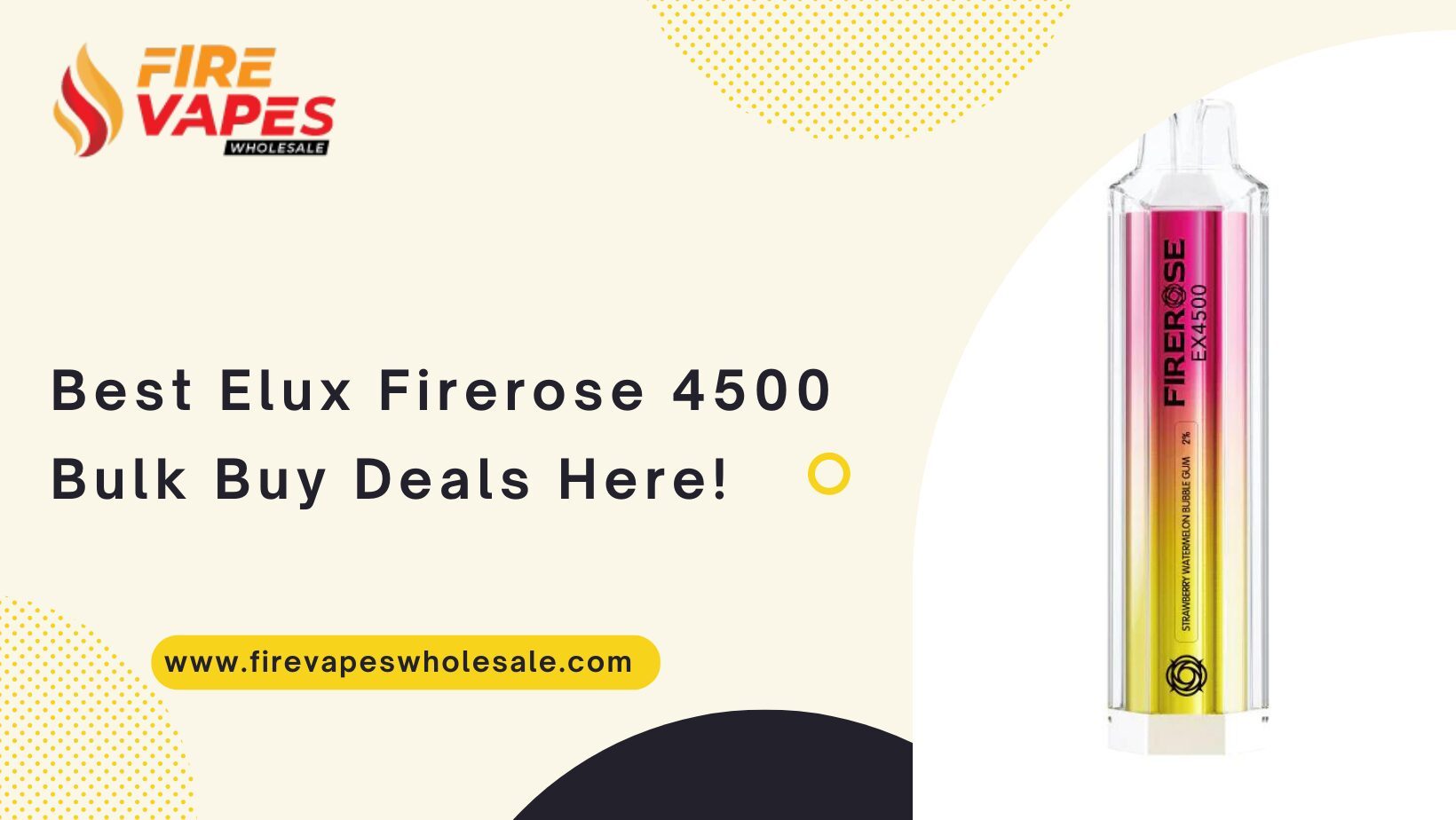 Best Elux Firerose 4500 Bulk Buy Deals Here!