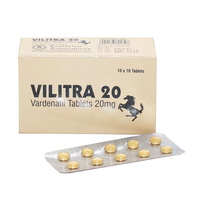 Vilitra 20 Tablet: View Uses, Side Effects, Price