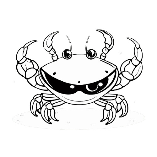 Crustacean Coloring Pages Online For Kids!
