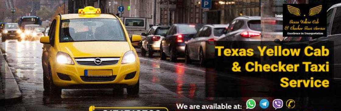 Texas Yellow Cab Checker Taxi Service Cover Image
