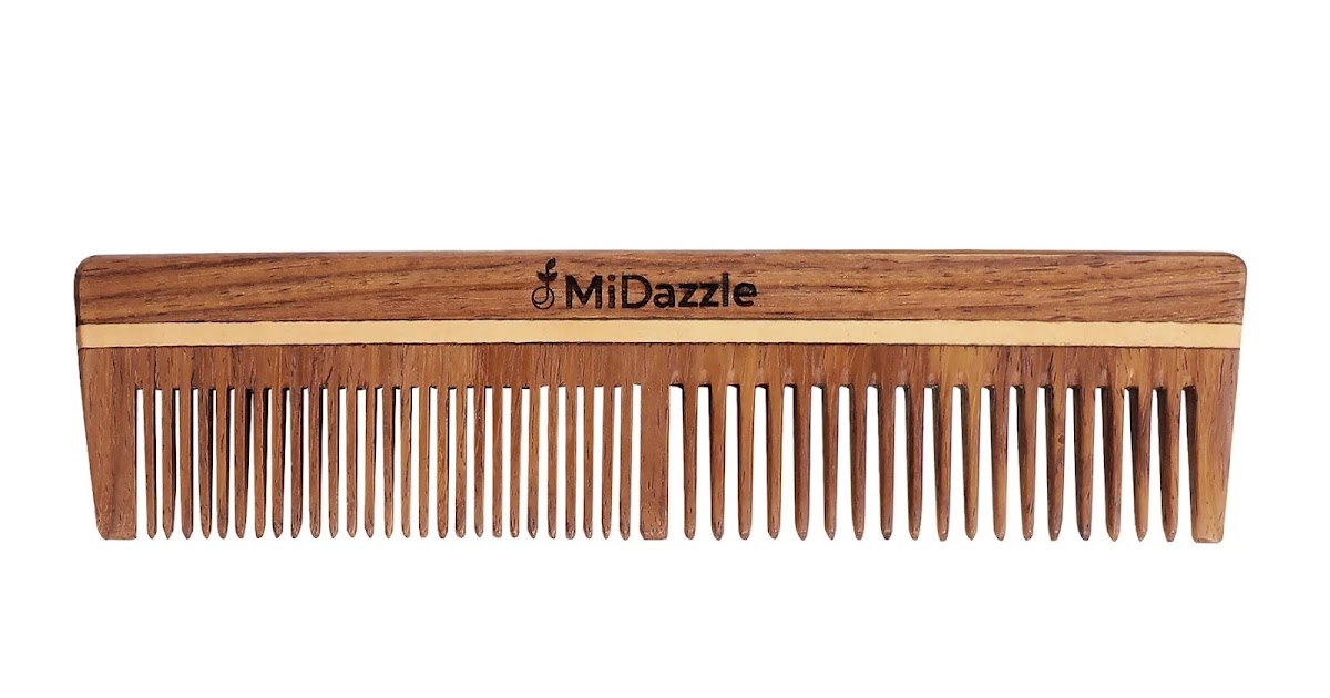MiDazzle Rosewood Comb -  A Natural Elixir for Hair Care