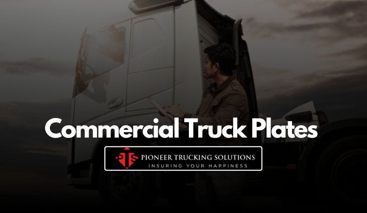 Factors That Make Commercial Truck Plates Mandatory for Trucks