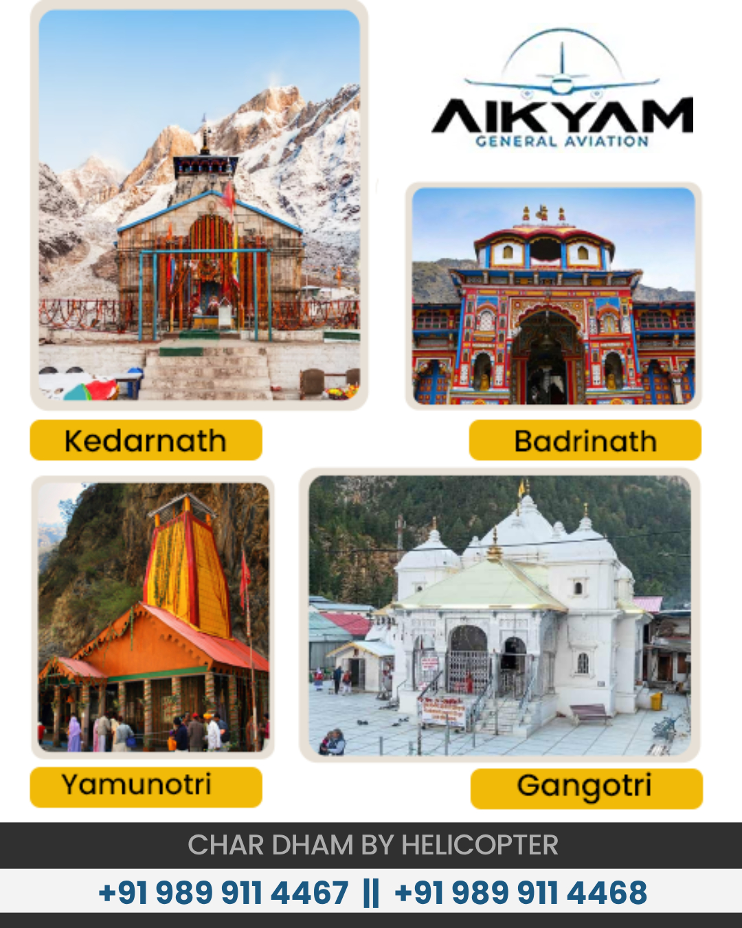 Chardham Yatra By Helicopter: Experience Spiritual Journey with Convenience