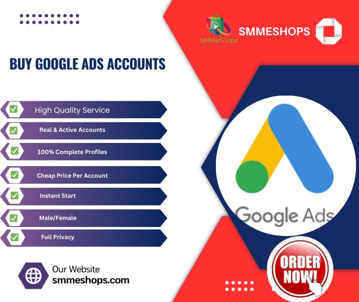 Buy Google Ads Accounts -Threshold, Aged & Agency Accounts