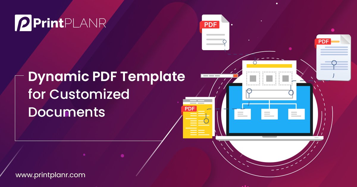 Dynamic PDF Template for Tailored Documents | PrintPLANR