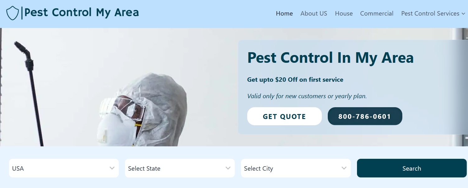 Pest Control Service In My Area Cover Image