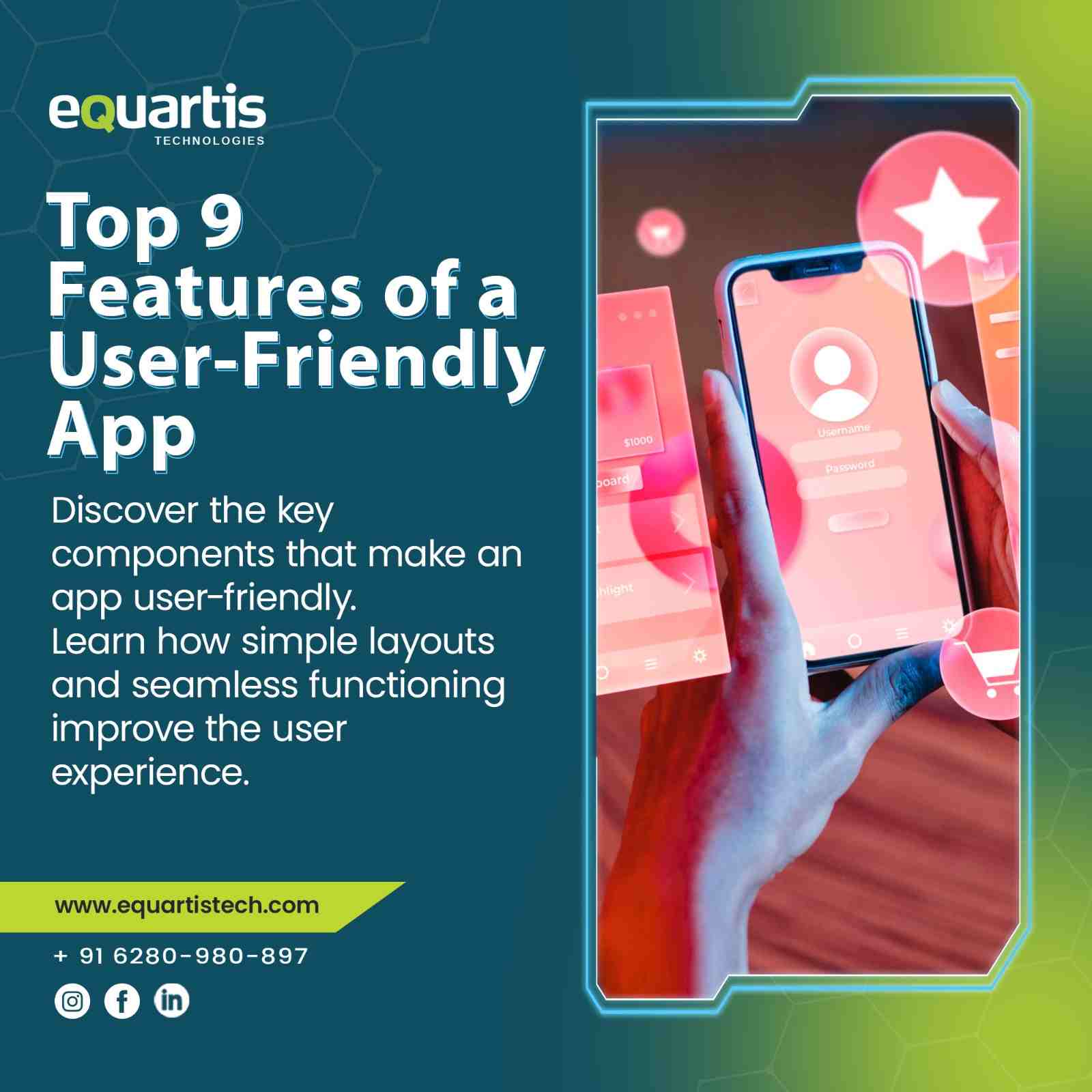 Top 9 Features of a User-Friendly App