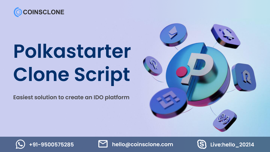 Polkastarter Clone Script to Develop an IDO Platform