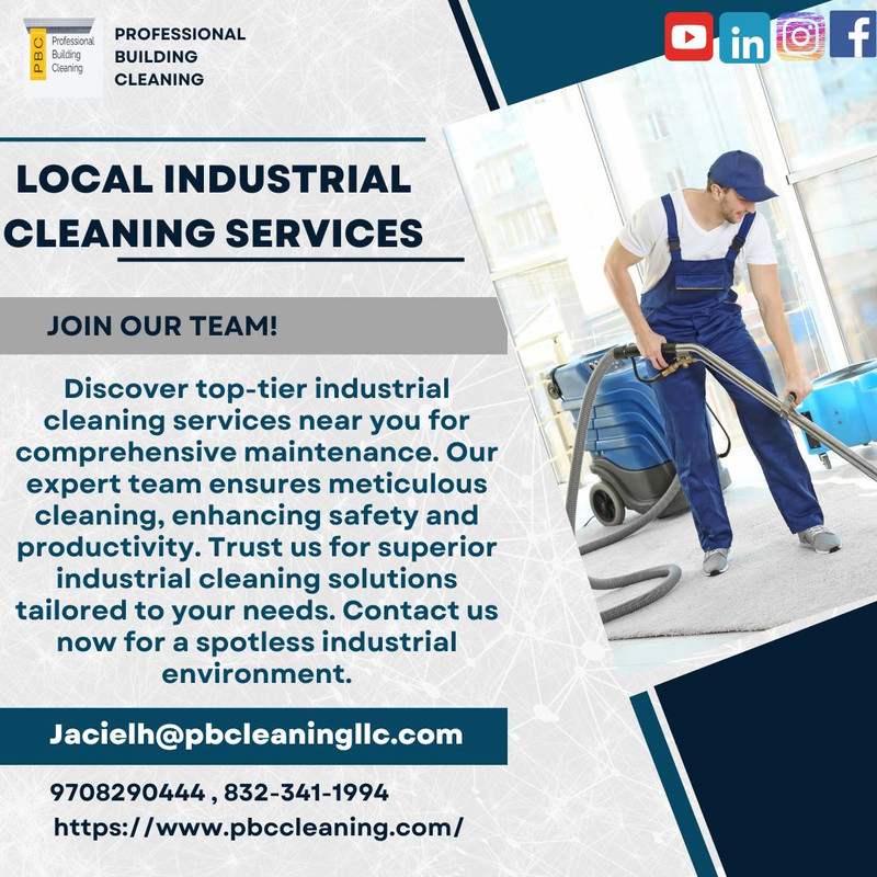 Local Industrial Cleaning Services (1) — Postimages