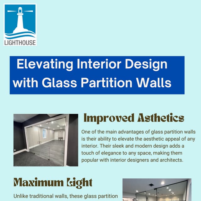 Elevating Interior Design with Glass Partition Walls | PDF