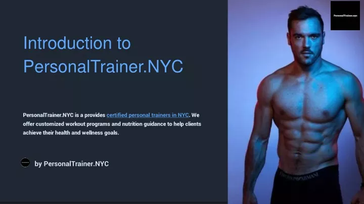 PPT - Start Your Fitness Journey with Certified Personal Trainer in NYC PowerPoint Presentation - ID:13143618